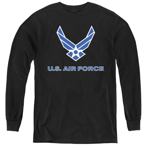 U.S. Air Force Wings Logo Youth Long Sleeve T-Shirt