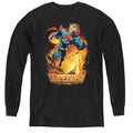 Superman Space Case Youth Long Sleeve T-Shirt