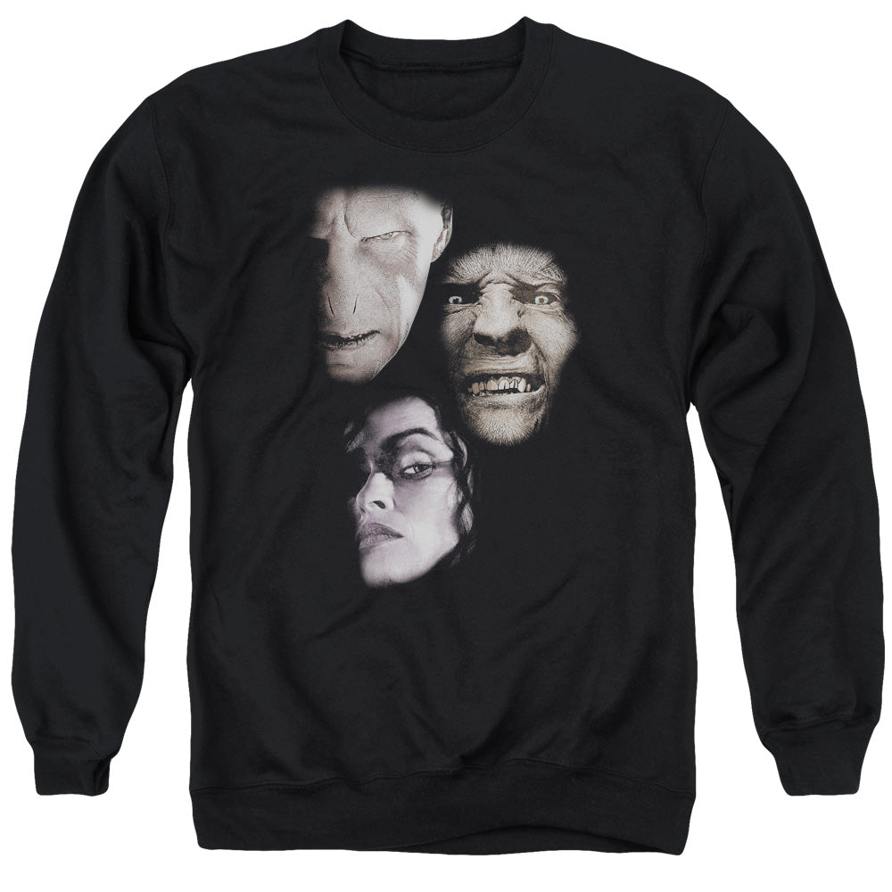Harry Potter Villian Heads Crewneck Sweatshirt