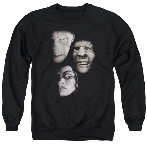 Harry Potter Villian Heads Crewneck Sweatshirt