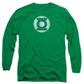 Green Lantern Green Lantern Logo Distressed Long Sleeve T-Shirt