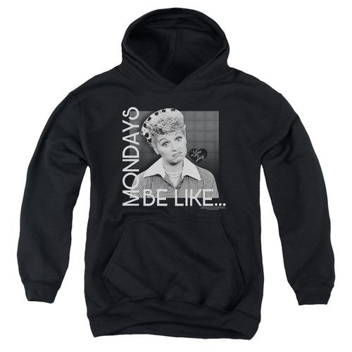 I Love Lucy Mondays Be Like Youth Hoodie