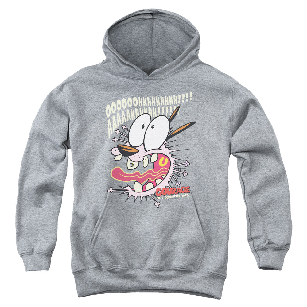 Courage the Cowardly Dog Scaredy Dog Youth Hoodie