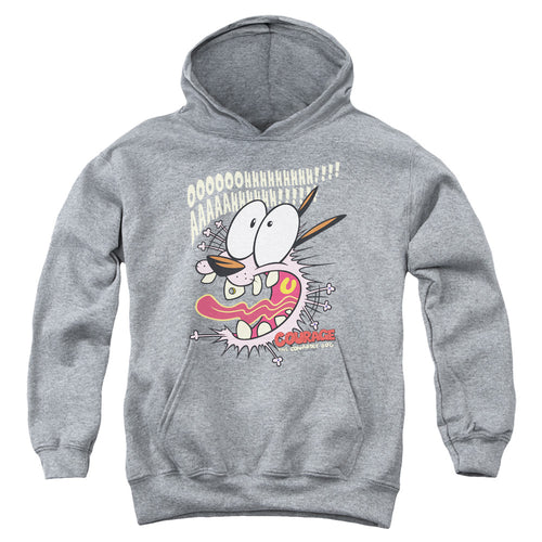 Courage the Cowardly Dog Scaredy Dog Youth Hoodie