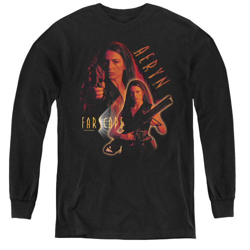Farscape Aeryn Youth Long Sleeve T-Shirt