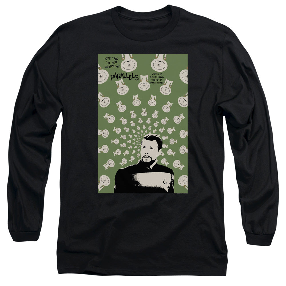 Star Trek Parallels Black Long Sleeve T-Shirt