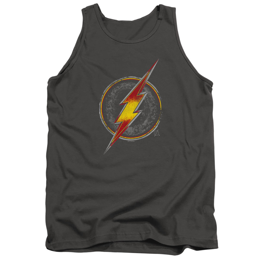 DC Comics Flash Busted Logo Tank Top