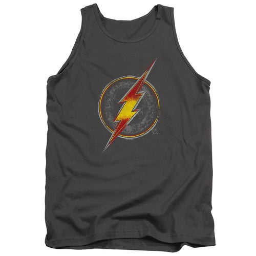 DC Comics Flash Busted Logo Tank Top