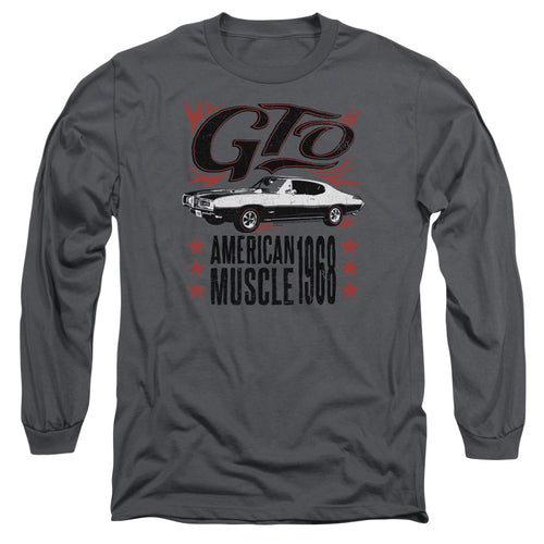 Pontiac Gto Flames Long Sleeve T-Shirt