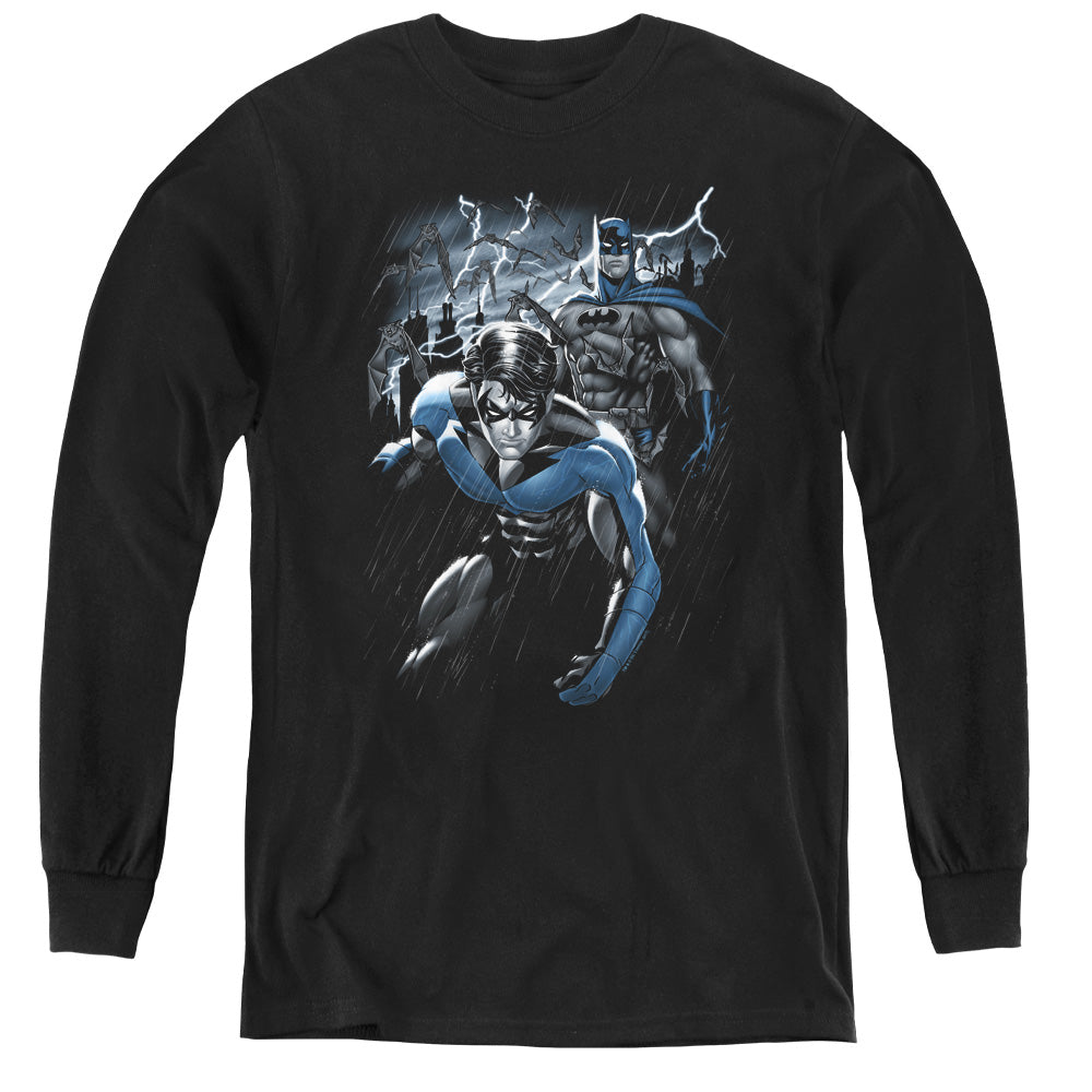 Batman Dynamic Duo Youth Long Sleeve T-Shirt
