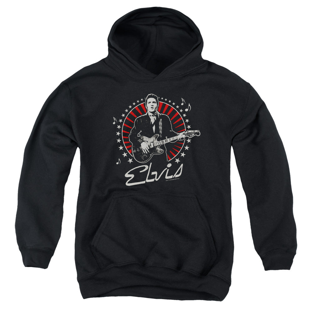 Elvis Presley Stars Youth Hoodie