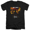 Amityville Horror Get Out V-Neck T-Shirt