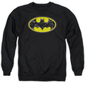 Batman Bats In Logo Crewneck Sweatshirt