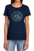 The Batman City of Gotham Seal Womens T-Shirt