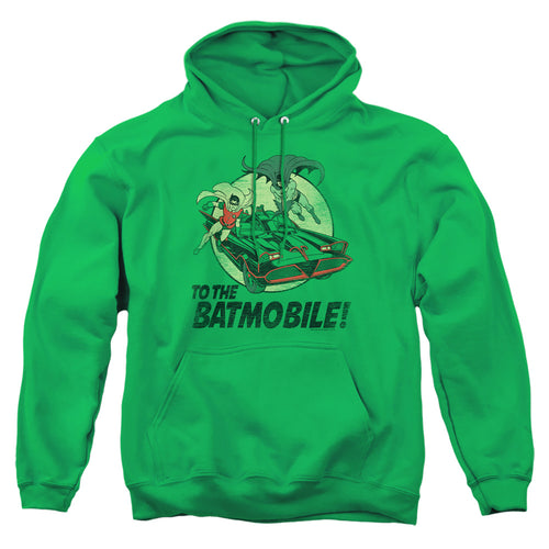 Batman To The Batmobile Pullover Hoodie