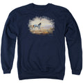 Wild Wings Dust at Dawn Horses Crewneck Sweatshirt