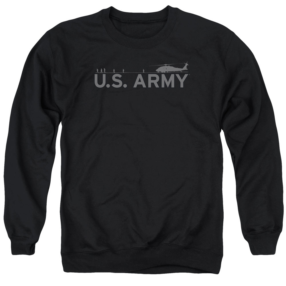 US Army Helicopter Skyline Crewneck Sweatshirt