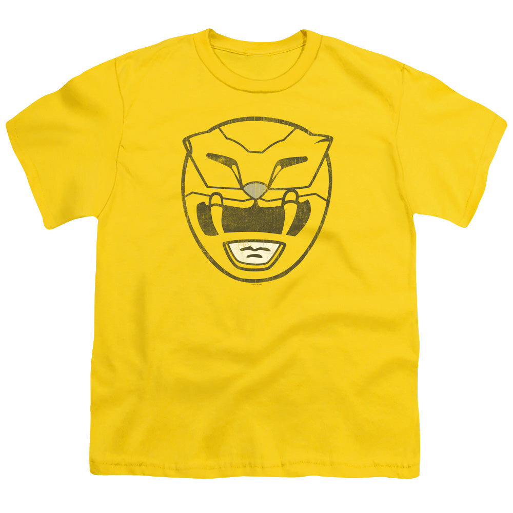 Mighty Morphin Power Rangers Yellow Ranger Mask Youth/Toddler T-Shirt