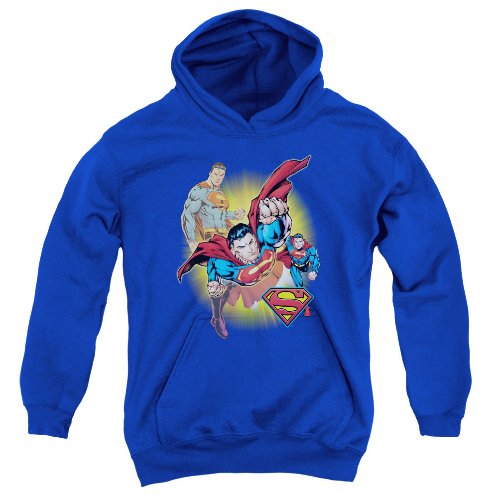 Superman Collage Youth Hoodie
