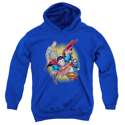 Superman Collage Youth Hoodie