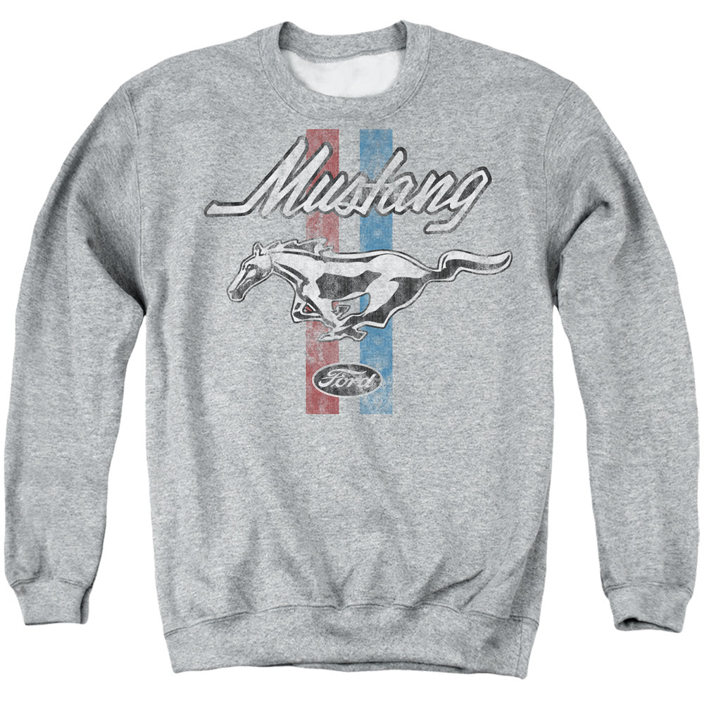 Ford Mustang Stripes Crewneck Sweatshirt