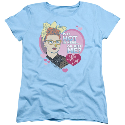 I Love Lucy Hot Womens T-Shirt