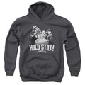 The Three Stooges Hold Still Youth Hoodie