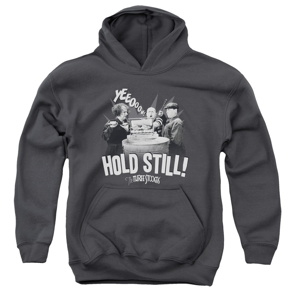 The Three Stooges Hold Still Youth Hoodie