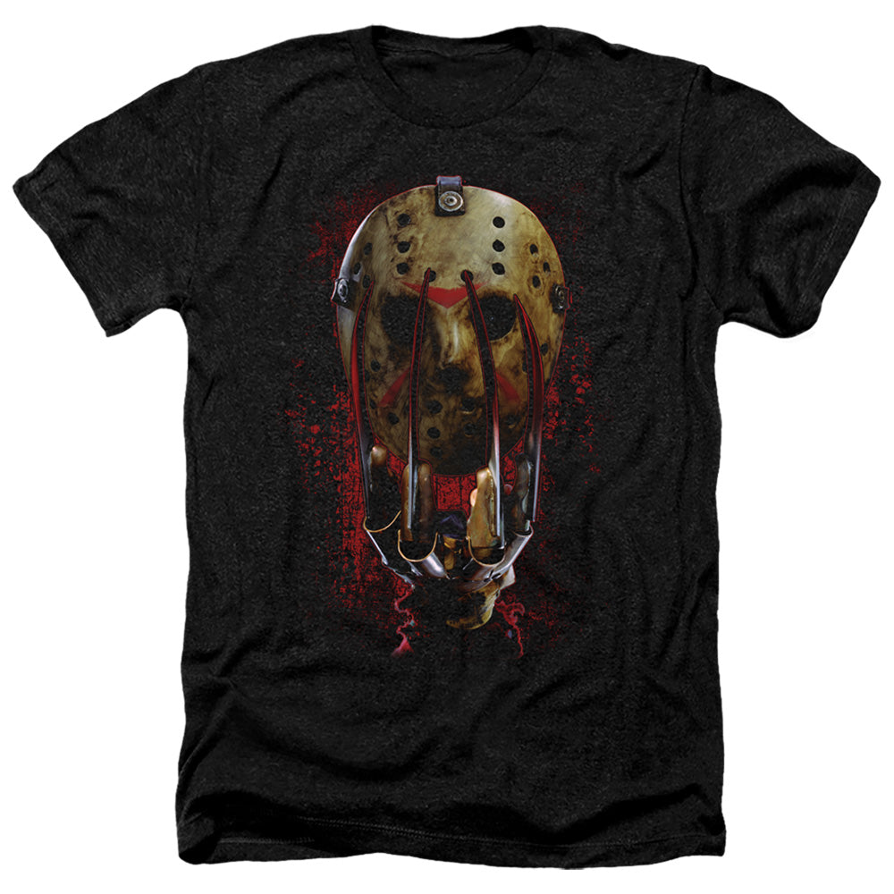 Freddy vs Jason Mask And Claws T-Shirt