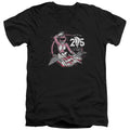 Mighty Morphin Power Rangers Pink 25 V-Neck T-Shirt