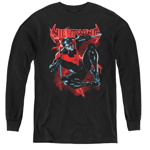 Batman Lightwing Youth Long Sleeve T-Shirt