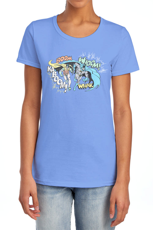 DC Comics Action Duo Womens T-Shirt