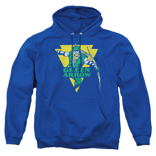 DC Comics Distressed Arrow Pullover Hoodie