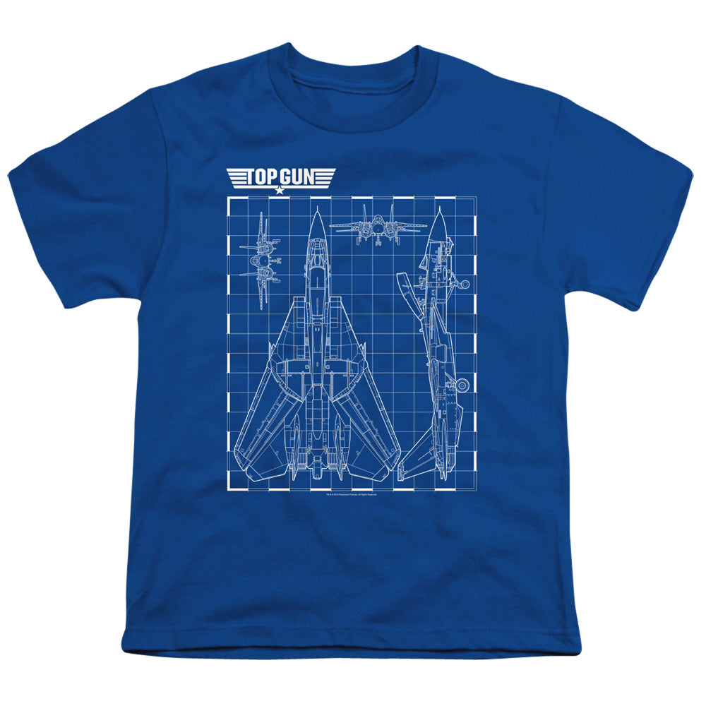 Top Gun Schematic Youth/Toddler T-Shirt