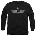 Top Gun Monotone Logo Long Sleeve T-Shirt