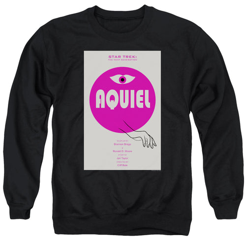 Star Trek Aquiel Black Crewneck Sweatshirt