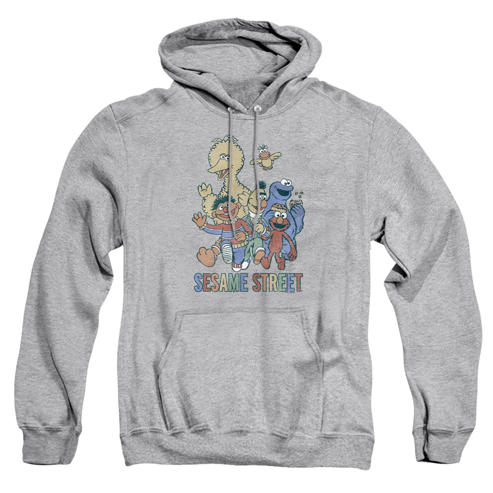 Sesame Street Colorful Group Pullover Hoodie