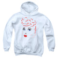 I Love Lucy Lines Face Youth Hoodie