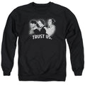 The Three Stooges Trust Us Crewneck Sweatshirt