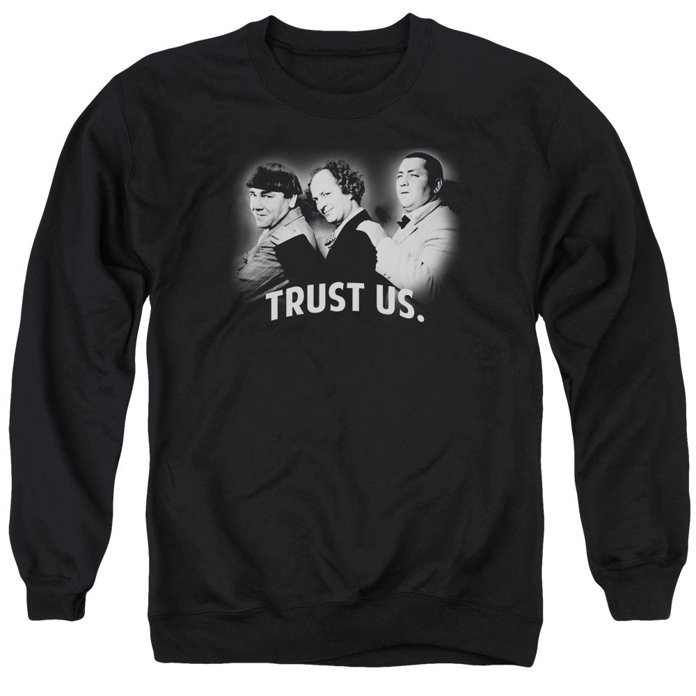 The Three Stooges Trust Us Crewneck Sweatshirt