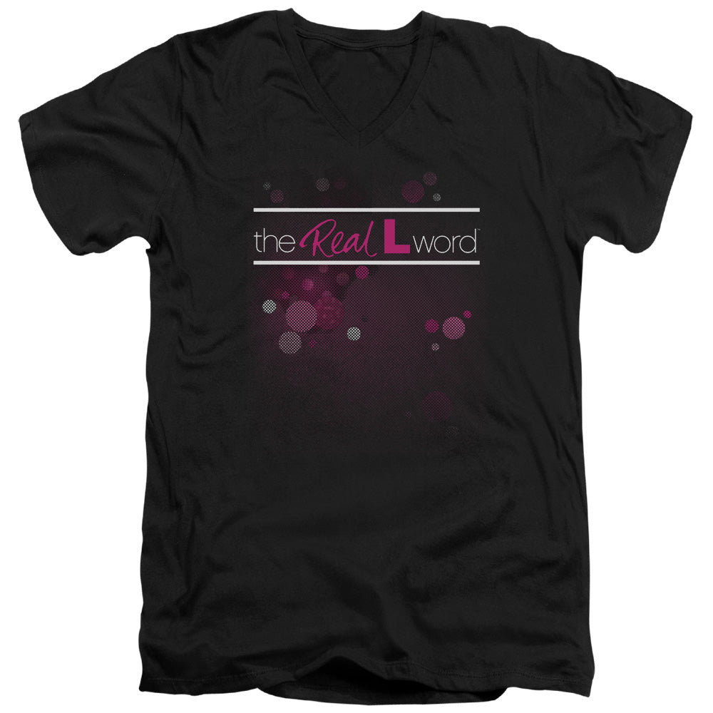 The Real L Word Logo V-Neck T-Shirt