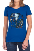 Batman Face Off Womens T-Shirt
