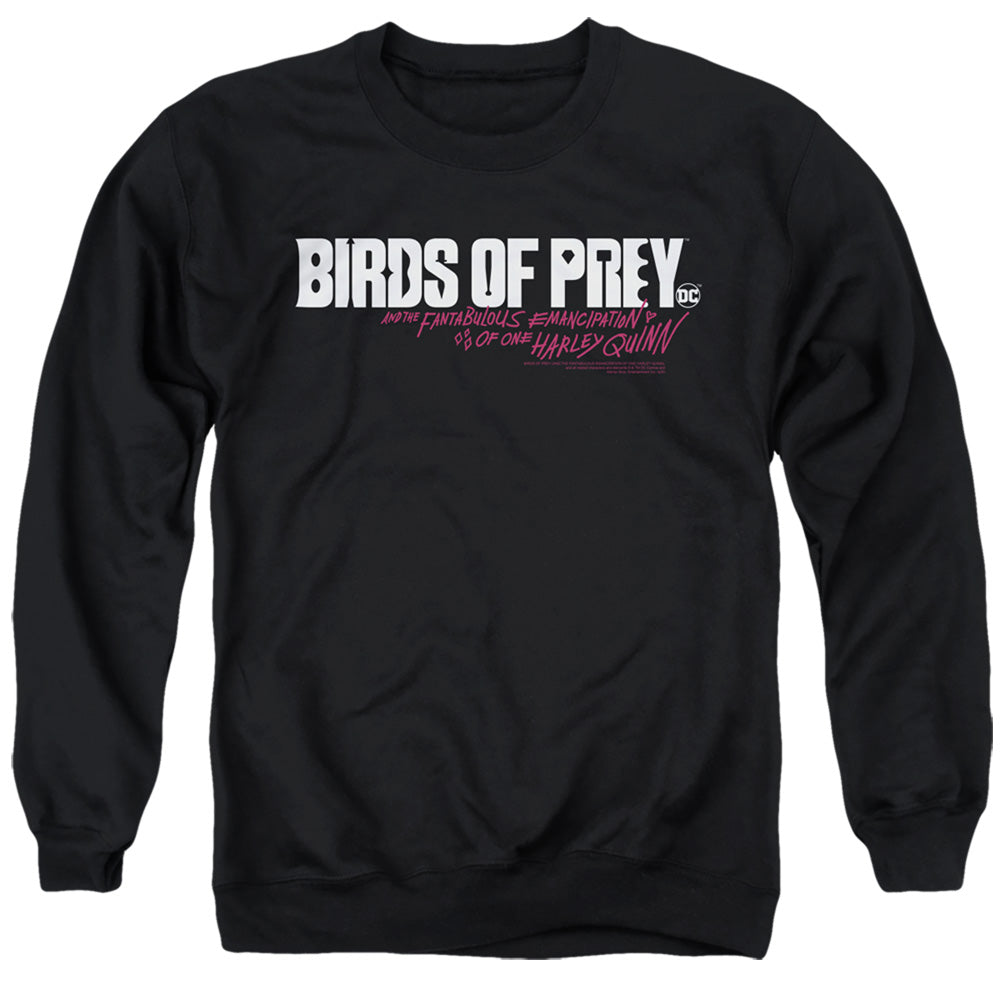 Birds of Prey Horizontal Logo Crewneck Sweatshirt