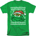 Sesame Street Oscar the Grouch Ugly Christmas T-Shirt