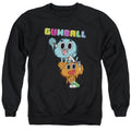 The Amazing World of Gumball Gumball and Darwin Spray Paint Crewneck Sweatshirt