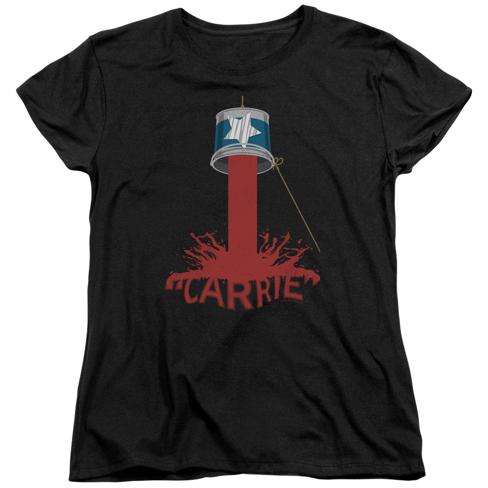 Carrie Bucket Of Blood Womens T-Shirt