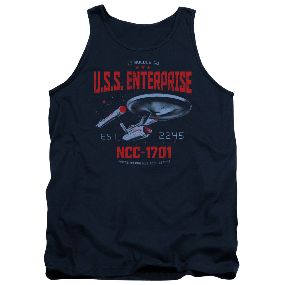 Star Trek To Boldly Go Stardate 2245 Tank Top