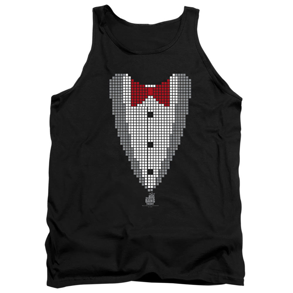 Big Bang Theory Pixelated Tux Tank Top