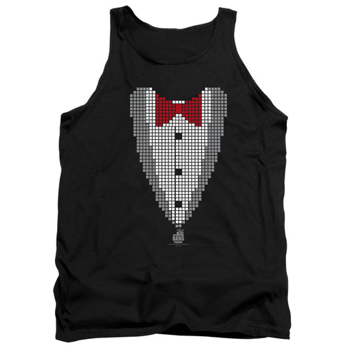 Big Bang Theory Pixelated Tux Tank Top