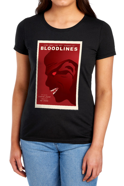 Star Trek Bloodlines Black Womens T-Shirt